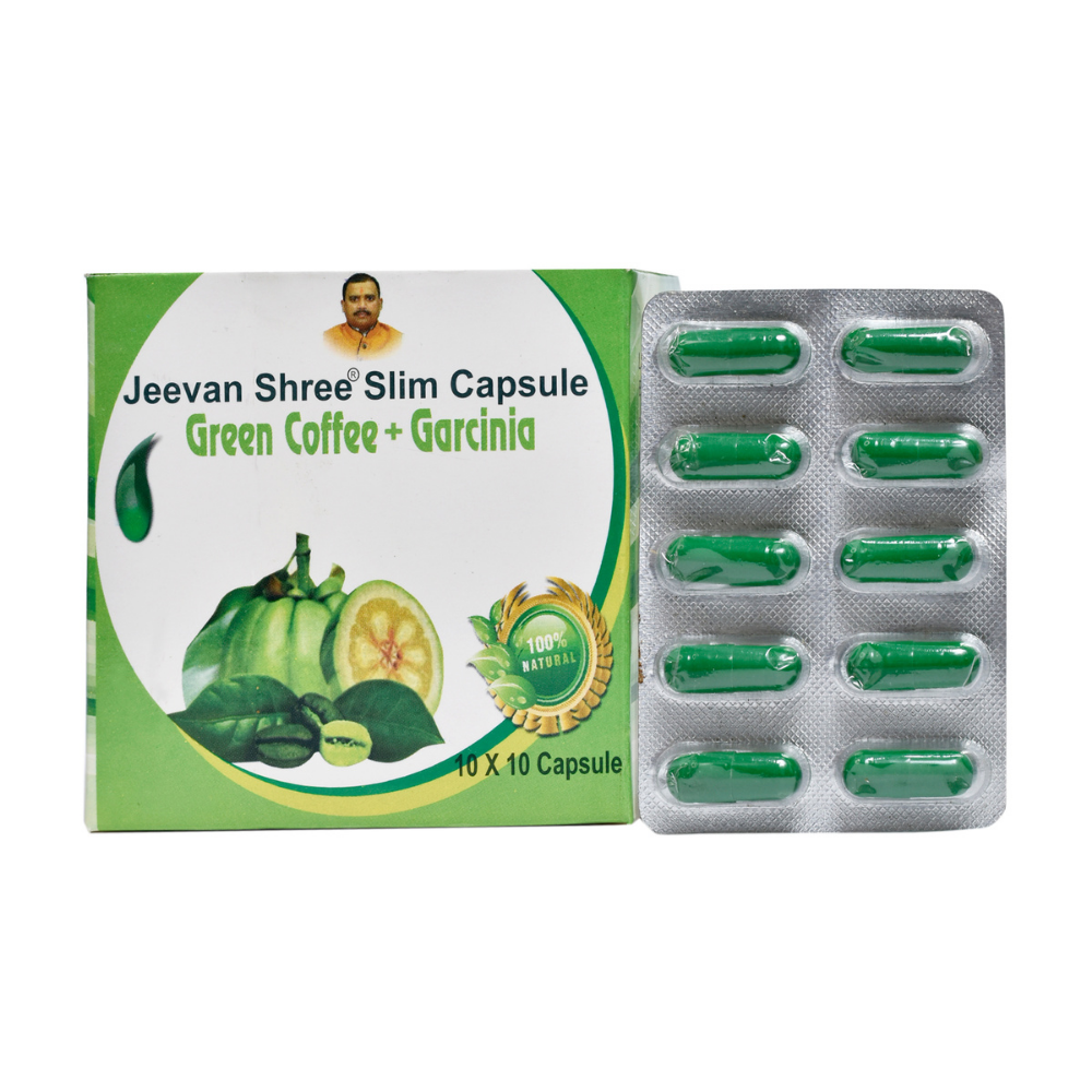 Jeevan Shree Green Coffee & Garcinia Slim Capsule